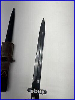 WWII Yugoslavian M1948 Mauser Bayonet And Scabbard With Frog, NPEAY3EHE 44
