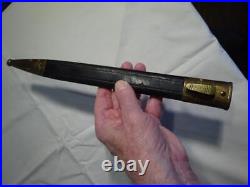 WWI C1908 Pattern WEYERSBERG KIRSCHBAUM & CO. Cie BAYONET/SCABBARDNice Original