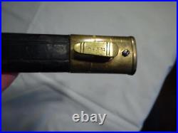 WWI C1908 Pattern WEYERSBERG KIRSCHBAUM & CO. Cie BAYONET/SCABBARDNice Original