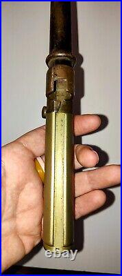 WWI French Military Lebel Spike Bayonet withScabbard