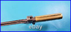 WWI French Model 1886 Lebel Rifle Rosalie Cruciform Short Sword Bayonet Scabbard