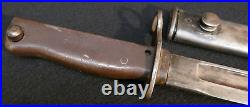 WWI Ottoman Empire Turkish 8mm Mauser Bayonet Ersatz Wartime Reissued 248191