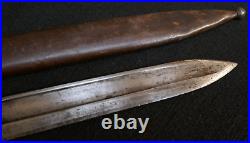 WWI Ottoman Empire Turkish 8mm Mauser Bayonet Ersatz Wartime Reissued 248191