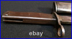 WWI Ottoman Empire Turkish 8mm Mauser Bayonet Ersatz Wartime Reissued 248191