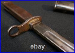 WWI Ottoman Empire Turkish 8mm Mauser Bayonet Ersatz Wartime Reissued 248191