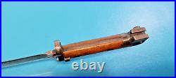 WWI Swedish Model 1914 Rifle Sword Bayonet + Steel Scabbard Mauser Carbine