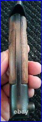 WWI WWII M 1907 British Sanderson Co. Bayonet + Leather Scabbard Circa Nov 1917