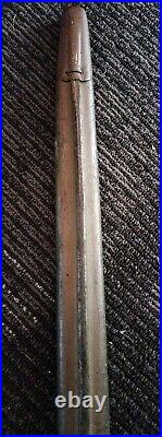 WWI WWII M 1907 British Sanderson Co. Bayonet + Leather Scabbard Circa Nov 1917