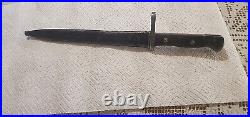 Weyersberg Kirschbaum & Co. Solingen Bayonet & Scabbard in pre owned condition H4