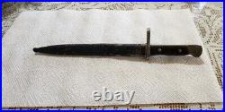 Weyersberg Kirschbaum & Co. Solingen Bayonet & Scabbard in pre owned condition H4