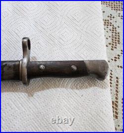 Weyersberg Kirschbaum & Co. Solingen Bayonet & Scabbard in pre owned condition H4