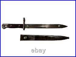 Weyersberg Kirschbaum & Co Solingen vintage Bayonet & Scabbard. Circa 1895-1901