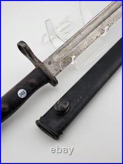 Weyersberg Kirschbaum & Co Solingen vintage Bayonet & Scabbard. Circa 1895-1901