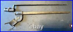 Winchester Hotchkiss Model 1883 Rifle Bayonet With Scabbard