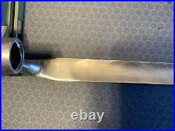 Winchester Hotchkiss Model 1883 Rifle Bayonet With Scabbard