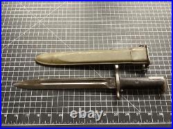Ww2 UFH m1 Garand bayonet and Scabbard in excellent condition