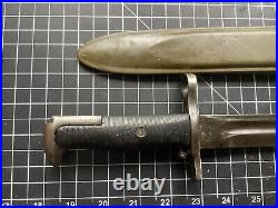 Ww2 UFH m1 Garand bayonet and Scabbard in excellent condition