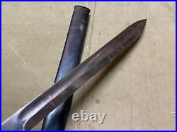 Wwi German Army Prussian M1893 Gew98 G98 98g Rifle Butcher Bayonet & Scabbard