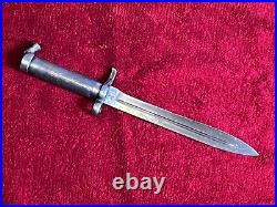 Wwi Swedish M1896 Mauser Bayonet With Frog & Retaining Clip