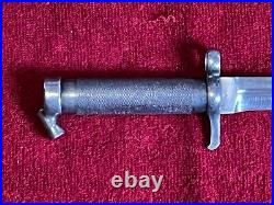 Wwi Swedish M1896 Mauser Bayonet With Frog & Retaining Clip