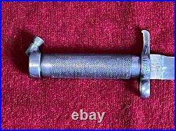 Wwi Swedish M1896 Mauser Bayonet With Frog & Retaining Clip