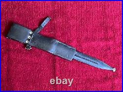 Wwi Swedish M1896 Mauser Bayonet With Frog & Retaining Clip