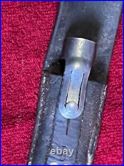 Wwi Swedish M1896 Mauser Bayonet With Frog & Retaining Clip