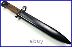 Wwii British Enfield No. 5 Jungle Carbine Bayonet & Scabbard