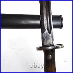 Yugoslavian 20 Long Masuer Bayonet with Scabbard