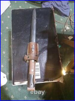 Yugoslavian mauser bayonet With Matching Scabbard